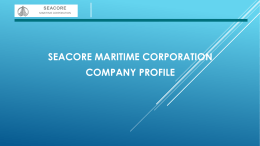 Seacore Maritime Corporation