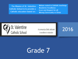 V a ls - St. Valentine School