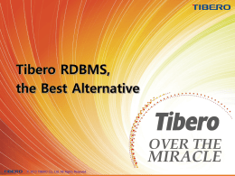 Tibero Active Cluster - Technet