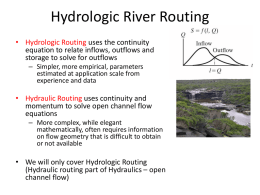 River Routing