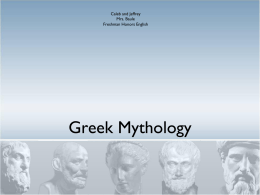 Greek Mythology - Baule