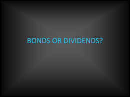 the case for dividend stocks