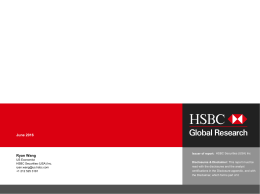 RYAN WANG (HSBC) – US Economic Outlook