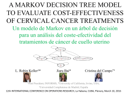 A MARKOV DECISION TREE MODEL TO