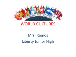 WORLD CULTURES