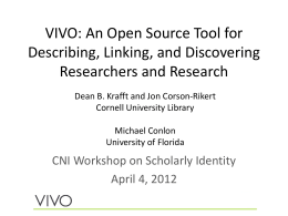 VIVO-ScholarlyIdentity