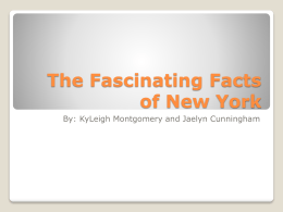 The Fascinating Facts of New York