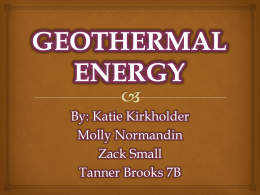 Geothermal Energy Facts - srjh