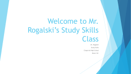 File - Rogalski`s History Class