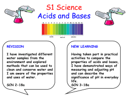 Acids Bases notes
