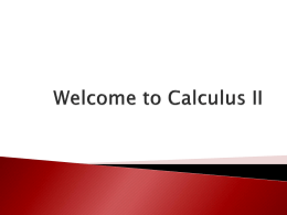 What*s Calculus Really All About?