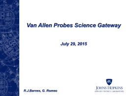 Van Allen Probes Science Gateway