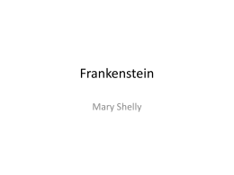 Frankenstein PowerPoint