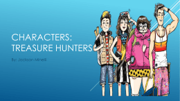 Characters: Treasure hunters - cooklowery14-15