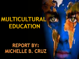 multicultural education basic characteristics of