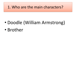 1. Who are the main characters?