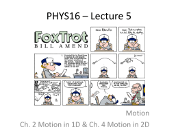 PHYS16 - Lecture 5