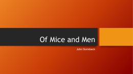 Of Mice and Men PowerPoint