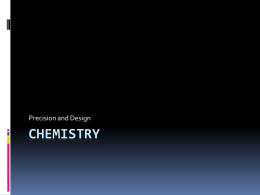 Chemistry - Harlan Christian School