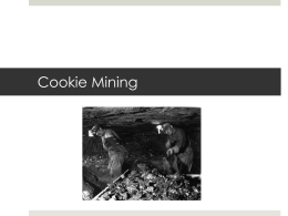 Cookie Mining - AHISD First Class