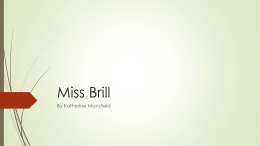 Miss Brill