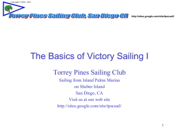 Powerpoint File - Torrey Pines Sailing Club