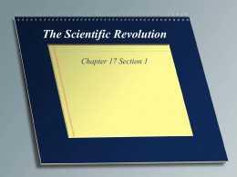 The Scientific Revolution - World History