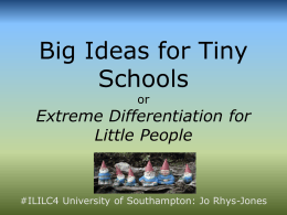 Big Ideas for Tiny Schools wiki - Mixed Age French