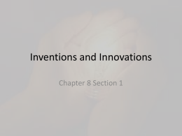 Chapter 8 Section 1