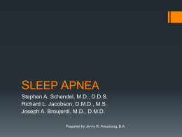 Sleep Apnea - WordPress.com