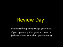Review Day!