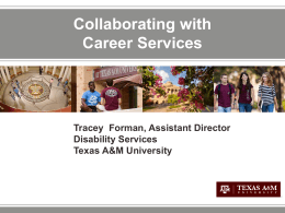 CollaboratingWithCareerServices