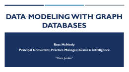 Data Modeling with Graph Databases - DAMA-MN