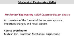 Capstone - Faculty of Engineering