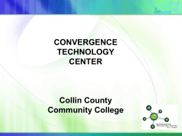 Title of Presentation - Convergence Technology Center