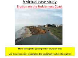 A virtual case study- Holderness Coast
