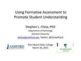 32615 Formative Assessment PowerPoint