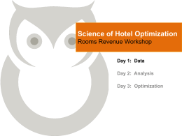 Day 1 - Hotel Revenue Discovery