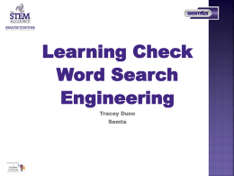 Word Search - Excellence Gateway