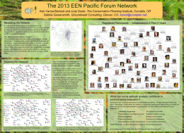 the EENP Social Network Analysis (PPT)