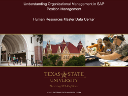 Understanding Organizational Management in SAP