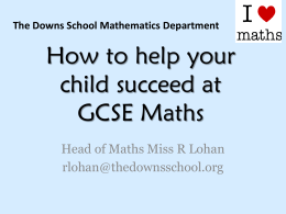 How to help your child succeed at GCSE Maths this summer