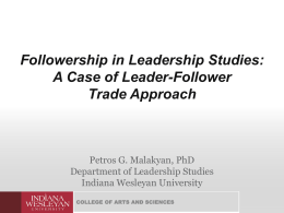 LFT Approach in Leadership Studies
