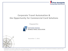 Commercial Card Market Landscape