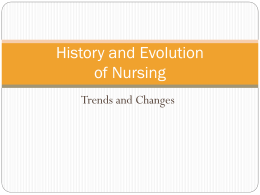 History of Nursing - Denver School of Nursing