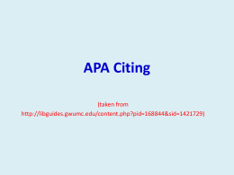 APA Image from an Electronic Source