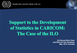 Support to the Development of Statistics in CARICOM