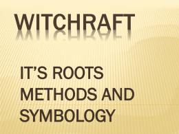 witchcraft: don`t perish for lack of knowledge