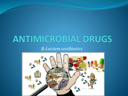 ANTIMICROBIAL DRUGS