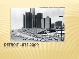 1974-2000 - Detroit Historical Society